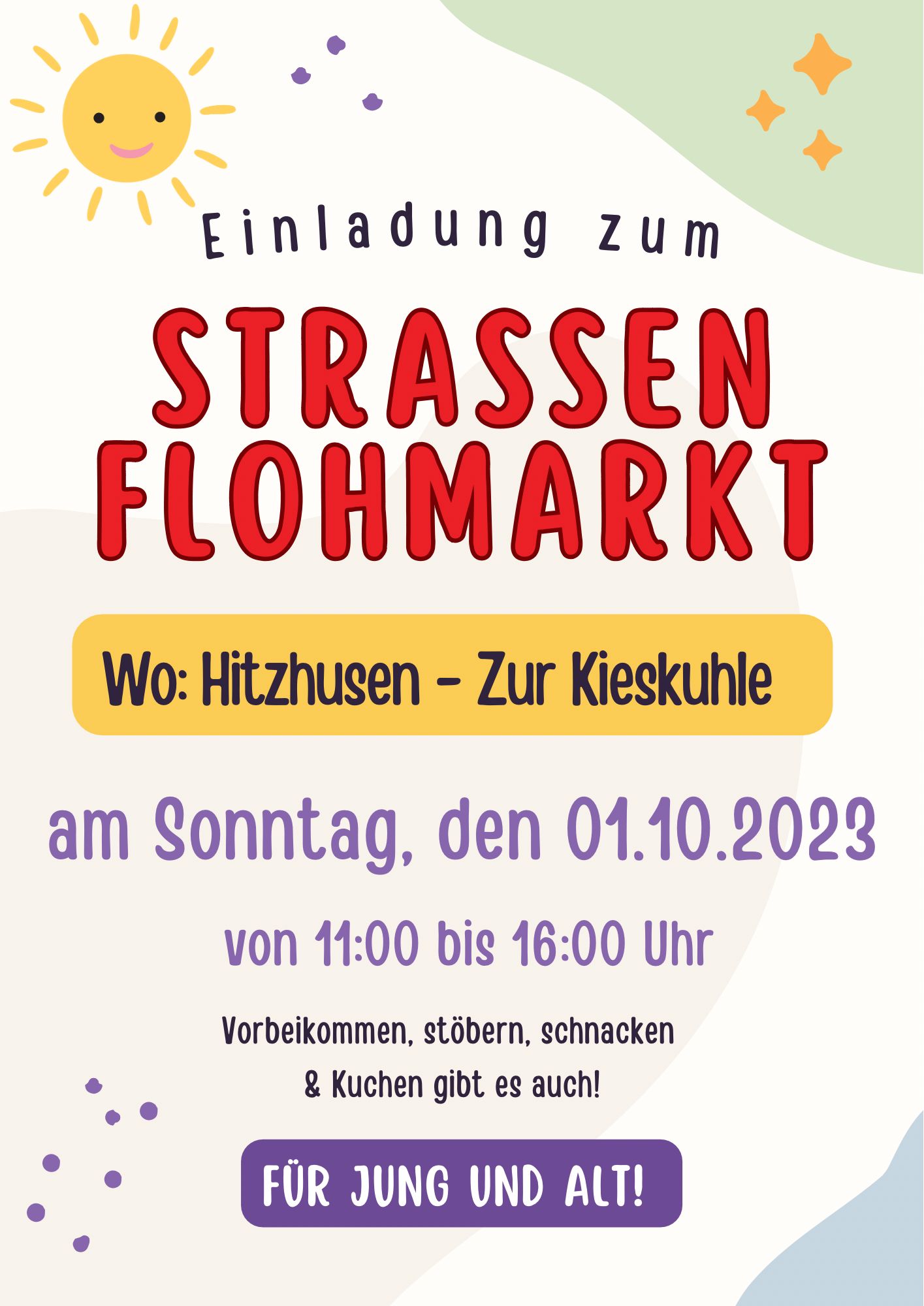 Strassen Flohmarkt 2023